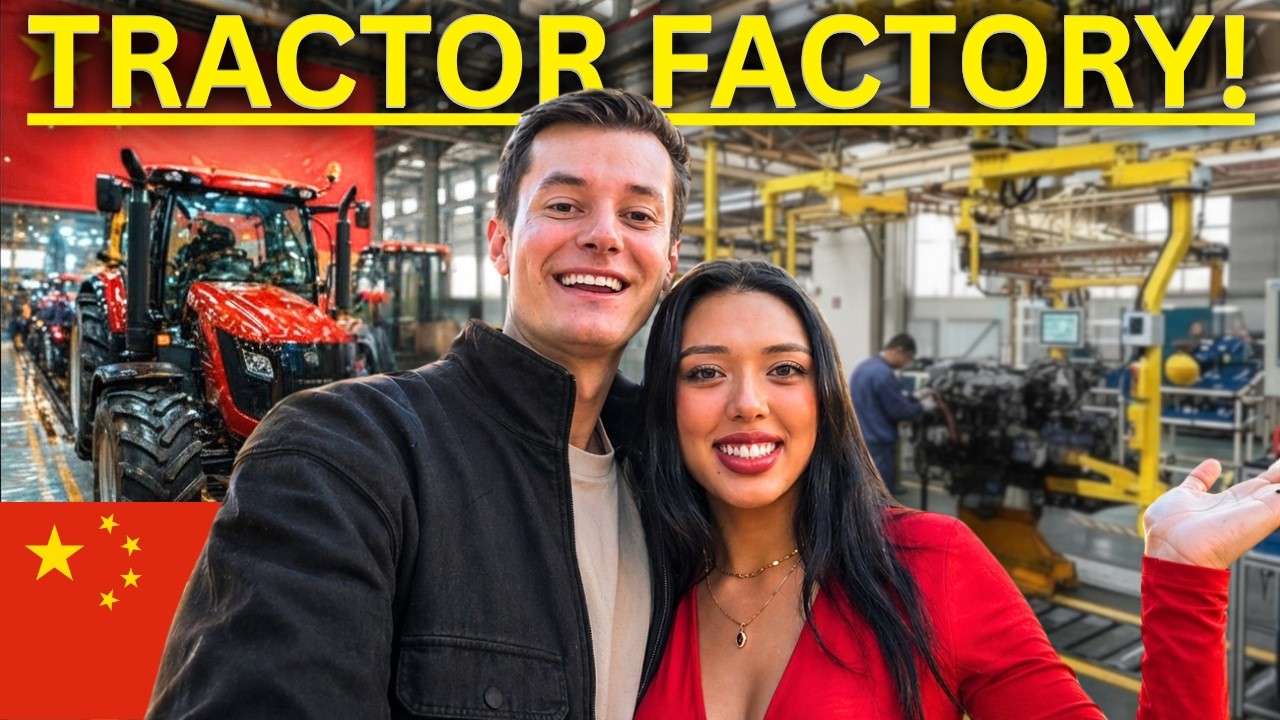 China's Industrial Giant: Tractor Factory Revealed (Exclusive Tour) 🇨🇳