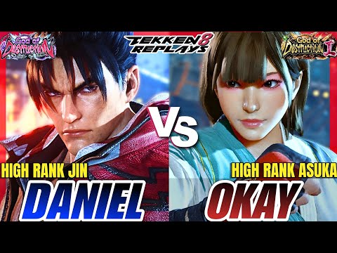 Tekken 8 - Danielmado (Jin) vs Okay (Asuka) - Epic Player Match