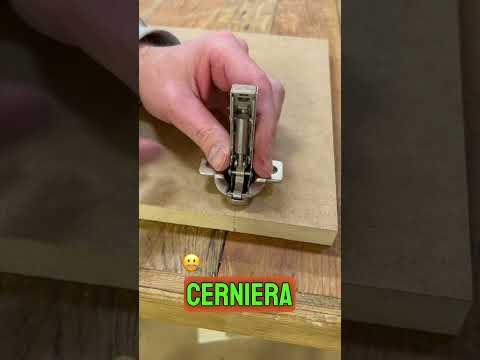 Easy installation: Cup hinge door on cabinet! #cuphinge #cabinet