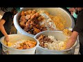 Al Rehman Biryani CHICKEN BIRYANI BEEF PULAO Street Food Karachi Prepared Biryani In Kitchen