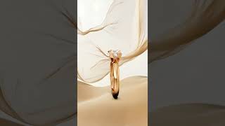 Gold ring with cubic zirkonia. Article 380715  size 19 - Photo 4