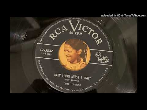 Terry Timmons - How Long Must I Wait (Rca Victor) 1952