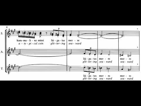 Tormis: Autumn Landscapes (w. SATB Score)