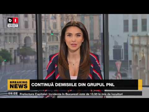 ȘTIRI B1 ORA 9.00 CU ANETA SANGEORZAN - PSD ȘI USR, ÎN TRANȘEE, CIUCĂ FLUTURĂ STEAGUL