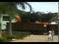 Trem Na Linha Ferrea Em Aparecida Sp Mp4