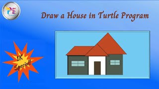 Draw a House in Python Using Turtle Program *1K Special*