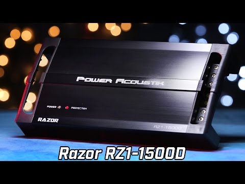 Power Acoustik Razor RZ1-1500D - Amplifier Overview