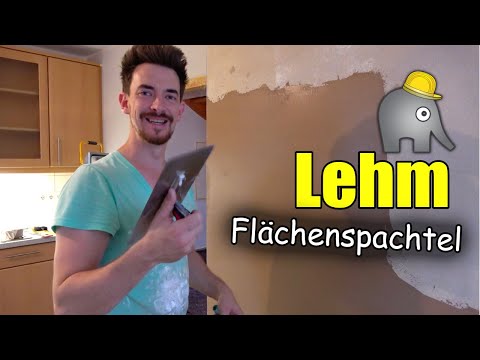 Lehm Flächenspachtel | Optimaler Untergrund für Lehm Glätte | 2023