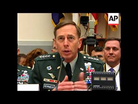 Petraeus, Crocker testify to Senate on Iraq