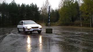 preview picture of video 'Opel omega circle drifting'