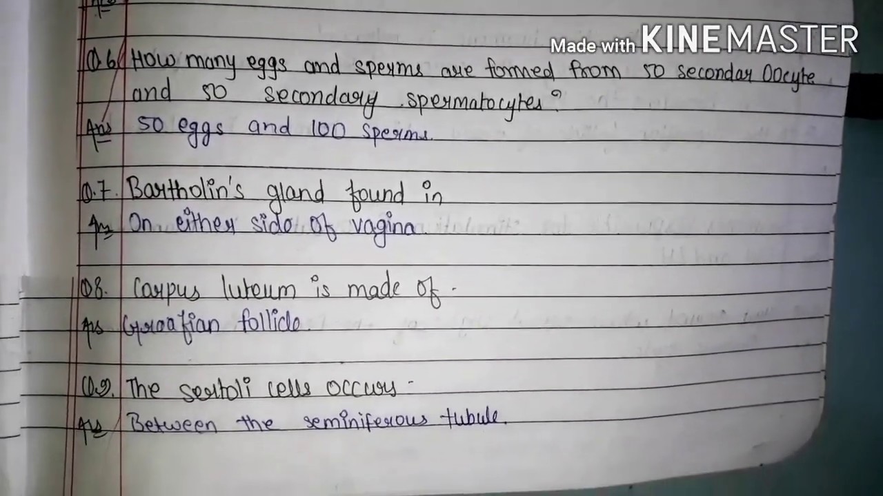 NCERT solutions lesson 3 class 12 biology handwritten notes.