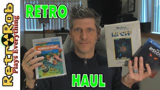 March Retro Game Haul Vectrex, Atari NES and More