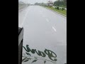 Natkar Travelling Full Speed In Rain Natkar Travel Bus