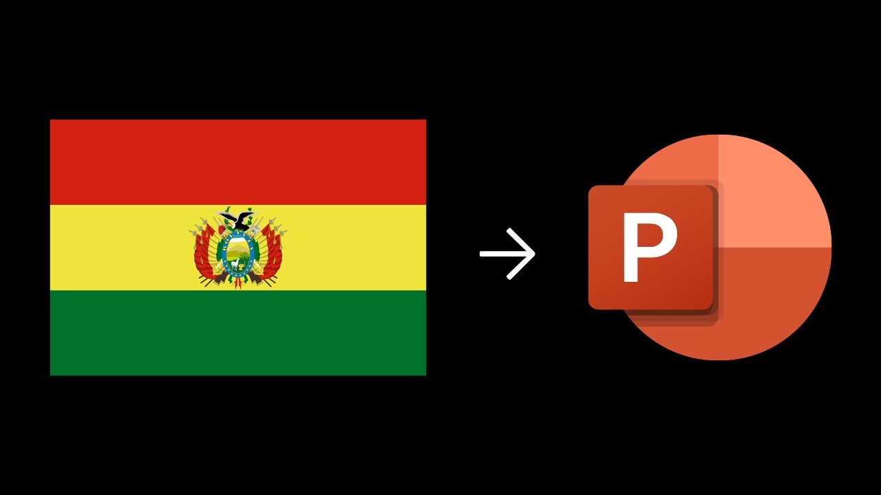 Constructing Flags in PowerPoint: Bolivia