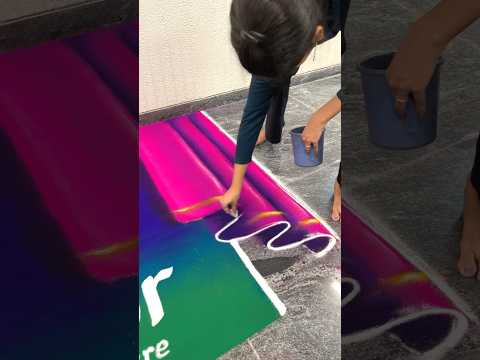 Welcome galicha rangoli | simple rangoli design #rangoli