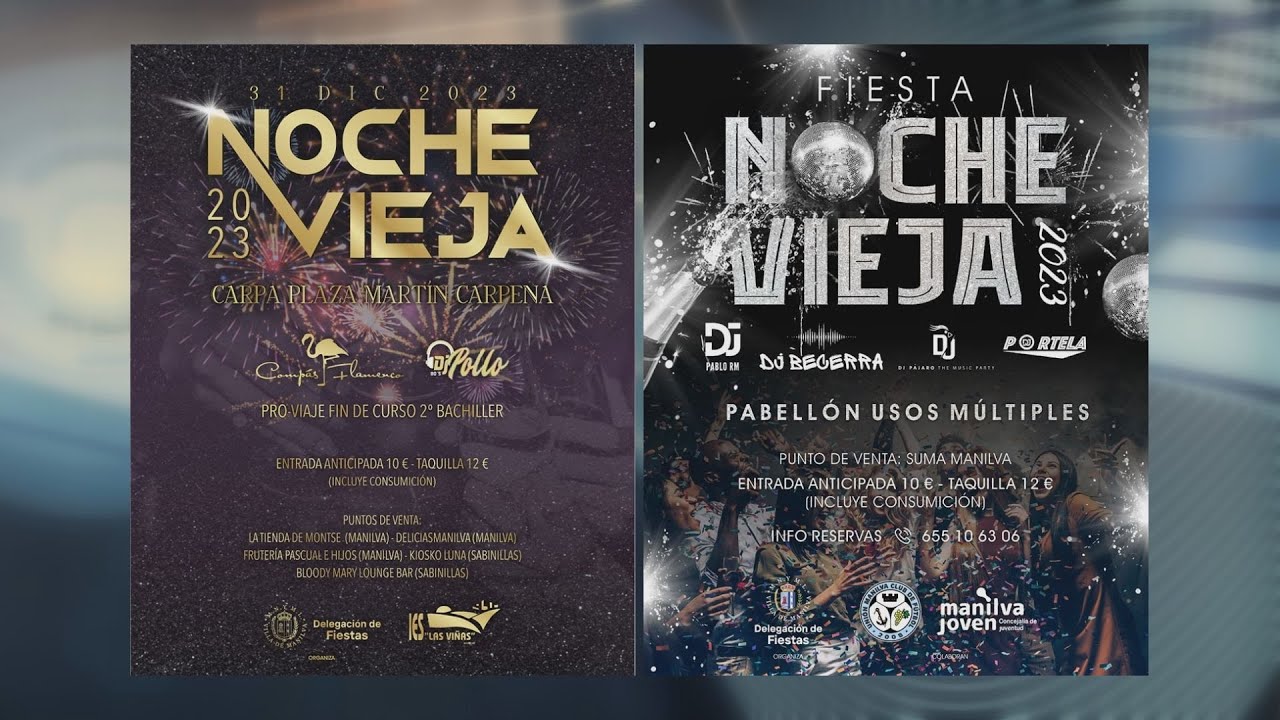 Fiestas de Nochevieja 2023