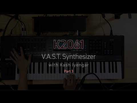 Kash Iyengar의 NAMM 2026 K2061 시연 3부 — 오르간과 애프터터치, 즉석 워십 패치