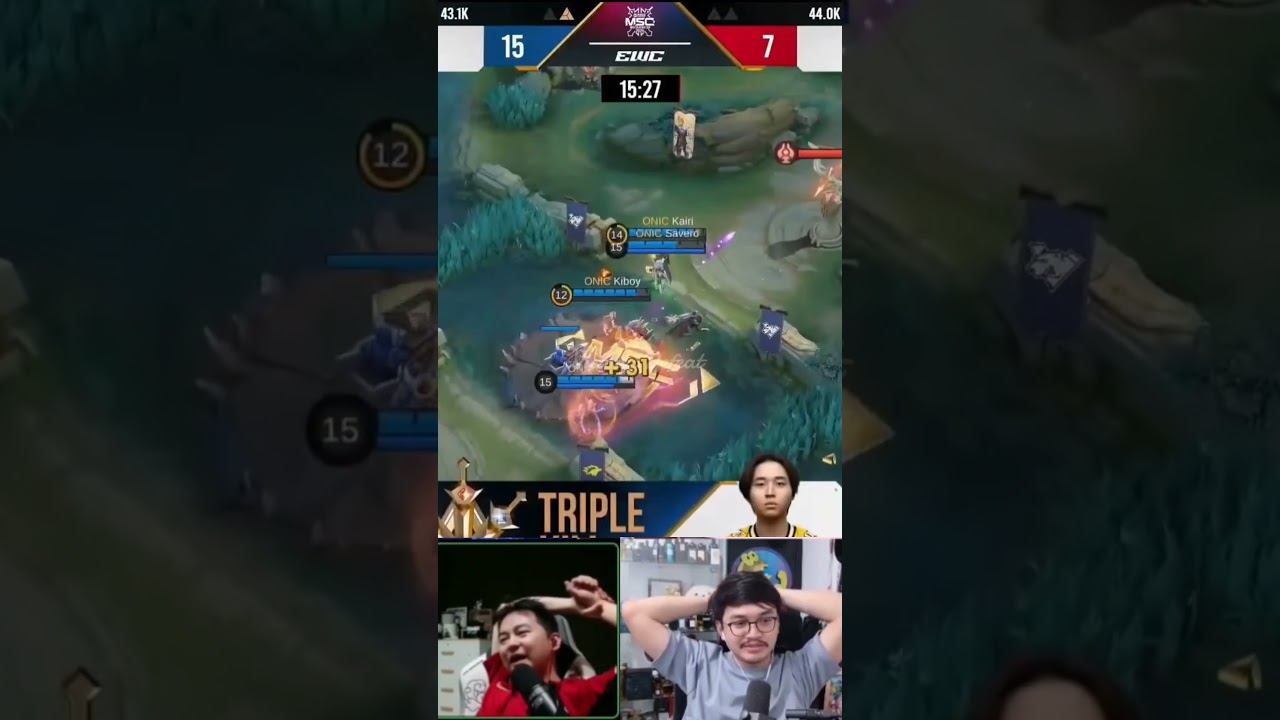ONE MOMEN, ONE STRIKEPUSH ONIC 2-0 CFU‼️#onicesports #mlbbindonesia #mlbballstar #fyp #mobilelegends