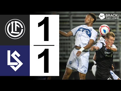 HIGHLIGHTS | FC Lugano vs FC Lausanne-Sport 1:1