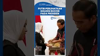 Nanyi Lagu Loneliness dan Perlihatkan Golden Buzzer, Jokowi Beri Putri Ariani Sangu ke Amerika