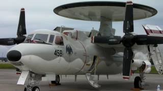 preview picture of video 'Yokota Air Base JASDF AEW aircraft Takeoff,E-2C 早期警戒機の離陸(航空自衛隊)'