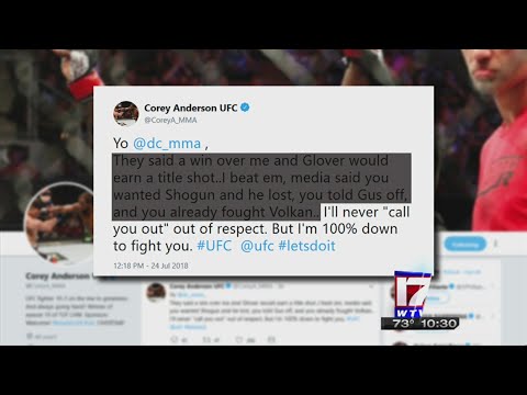 Anderson seeks title shot against Cormier