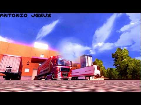 ETS2- DAF XF 1O5 Weeda & Man TGX.(By A. Jesús).