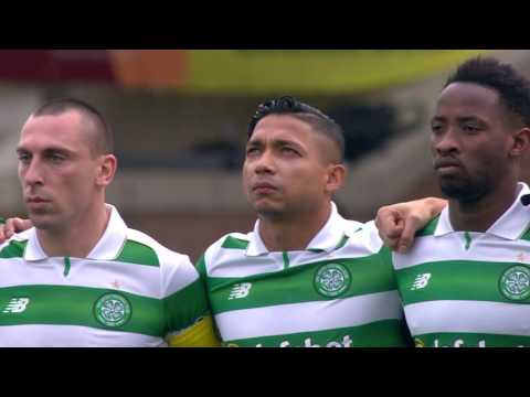 Celtic and Motherwell stars in Chapecoense tribute
