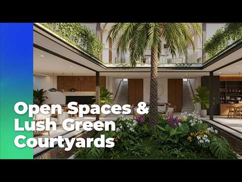 Genius Modern Tropical House Design 2025 | Dreamy Open Spaces & Lush Green Courtyards.