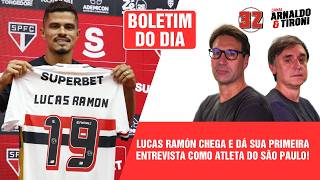 BOLETIM INFORMATIVO: LUCAS RAMON É APRESENTADO!