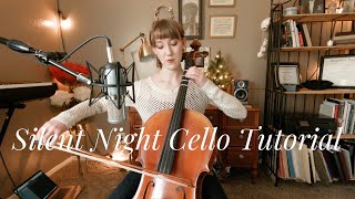 Silent Night Cello Tutorial (for beginners) ft. Fiddlershop’s Holstein Bow