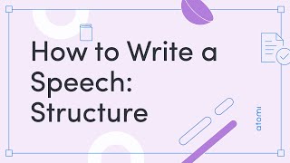 English Language: How to Write a Speech: Structure