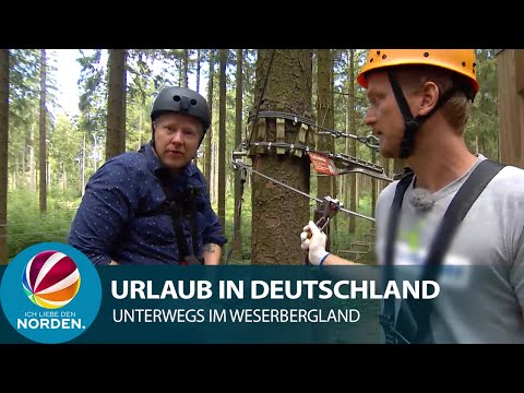 Urlaub in Deutschland: SAT.1-Reporter erkundet das Weserbergland