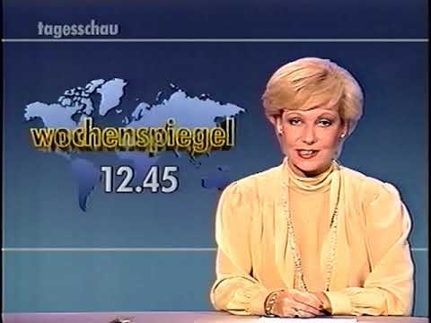ARD Sendeschluss Dagmar Berghoff Sa. 9.11.1985