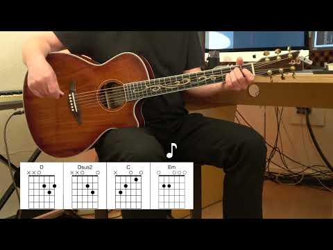 Black - Acoustic Guitar - Pearl Jam - Original Vocal Track - Chords