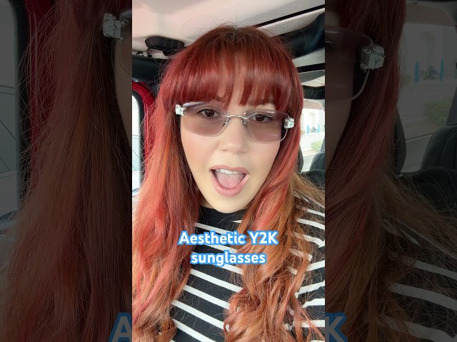 Vídeo relacionado con TYXHXTF Gafas de Sol Envolventes Sin Montura - Y2k, Vintage y Futuristas, para Mujer y Hombre