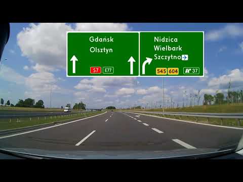 Droga Ekspresowa / Expressway S7 Warszawa - Gdańsk (odc. Napierki - Grunwald)