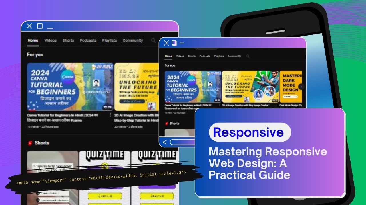 Mastering Responsive Web Design: A Practical Guide 💫