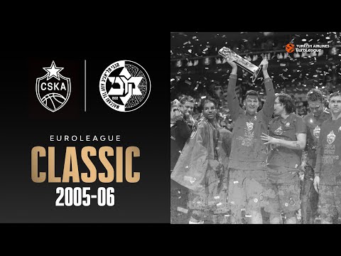 CSKA vs Maccabi TIMELESS Showdown FINAL in Prague 2005/06 | EUROLEAGUE CLASSIC GAME