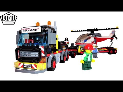 Lego City 60183 | Heavy Cargo Transport | Lego Speed Build Review