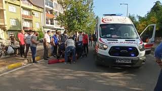 Seydişehir'de Otomobil Yayaya Çarptı