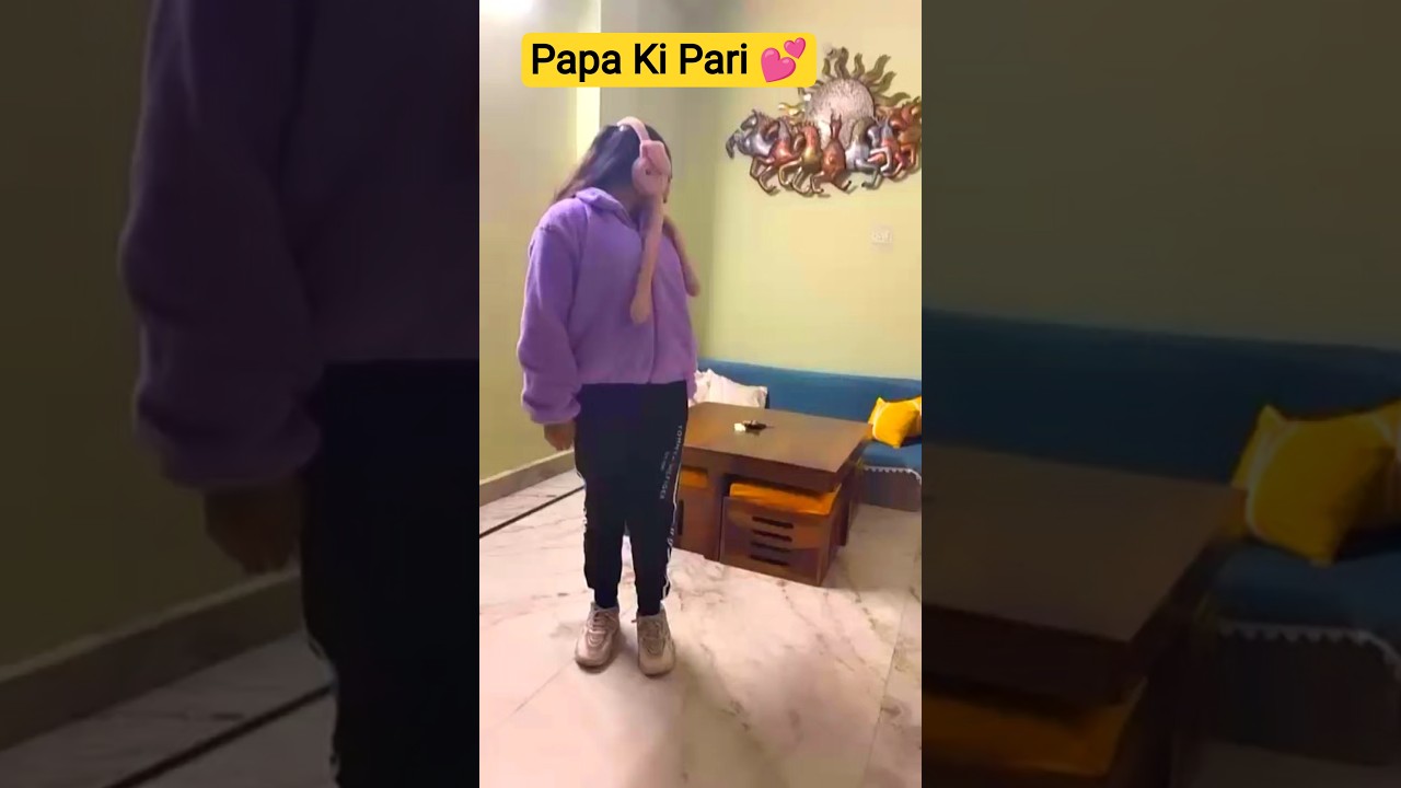Papa Ki Pari Dance 💃👧#CuteDance #DaughterDance #ViralShorts