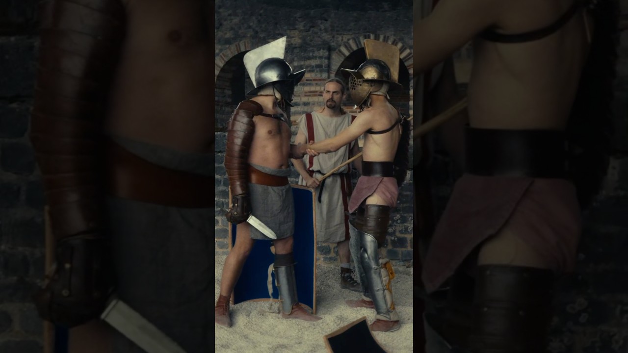 Duel de gladiateurs | Extrait de la vidéo longue sur les gladiateurs #gladiator #history #rome