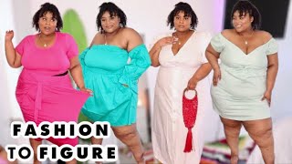 These dresses are SOOO cute!!!! Fashion to Figure Date Night Haul | PLUS SIZE &amp; CURVE TRY ON HAUL