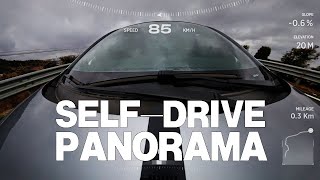 [China Tourism] Stick to the ground|Car Recorder|High Speed|Scenery|360° Panoramic Camera