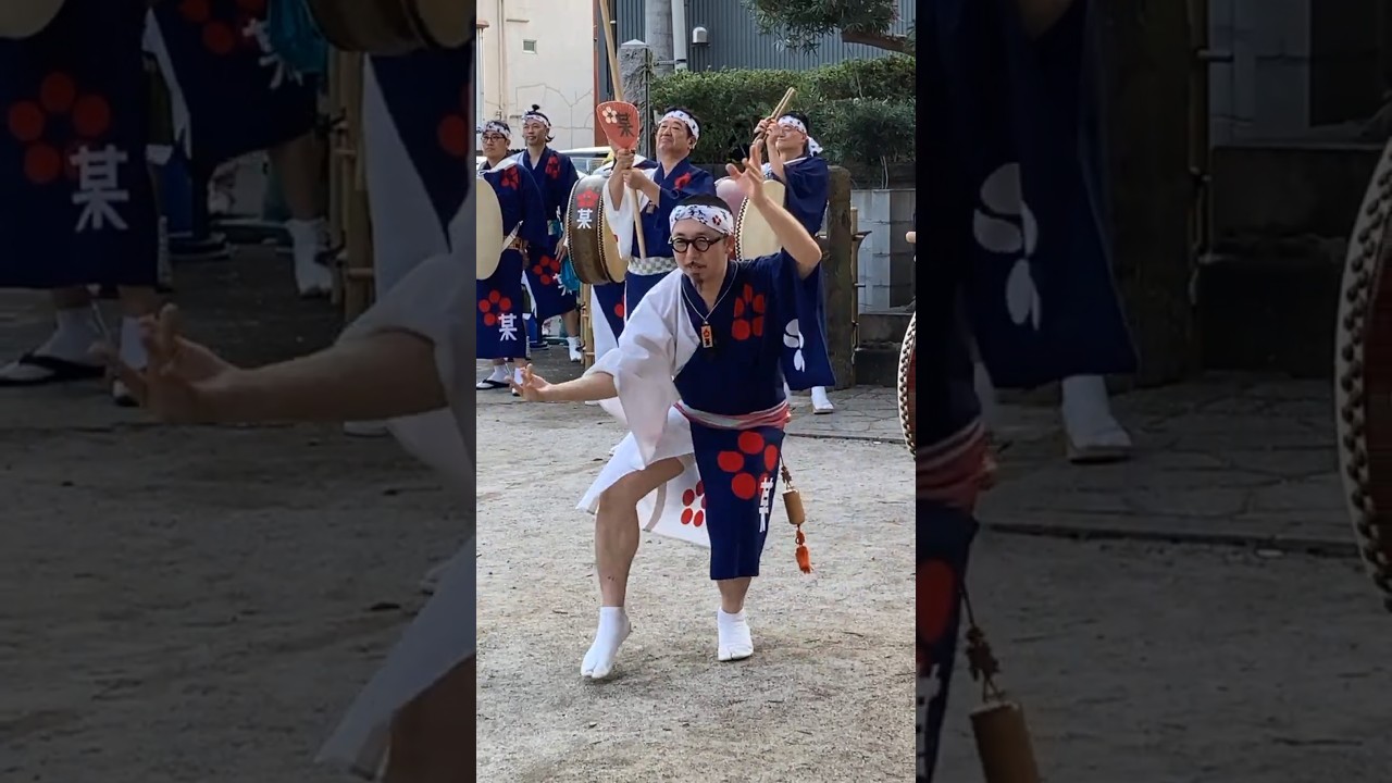 なにがし連 目黒不動尊 #阿波おどり