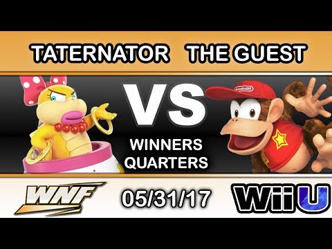 WNF 2.4 - Ronin R5 | Taternator (Wendy) Vs. The Guest (Diddy Kong) Winners Quarters - Smash Wii U