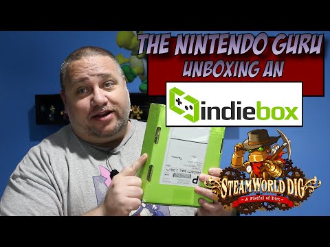 The Nintendo Guru - Episode 62:   Indiebox unboxing (Steam World Dig)