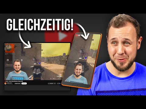 DAS ist GENIAL! YouTube Stream HORIZONTAL und VERTICAL gleichzeitig