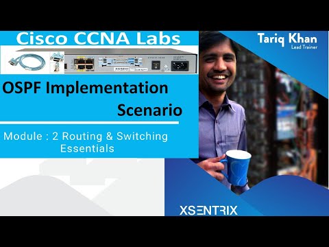 Free CCNA | Lab 12 OSPF Implementation Scenario Part 1  | Cisco Training Urdu | Hindi